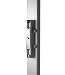 Slimline Surface Mounted Sliding Door Lock Slimline Surface Mounted Sliding Door Lock